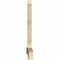 Ekena Millwork Bellingham Rough Sawn Timber Gable Bracket, Douglas Fir, 84"W x 56"H x 4"D x 6"F, 16/12 Pitch GBW084X56X0406BEL00RDF - alternate 5